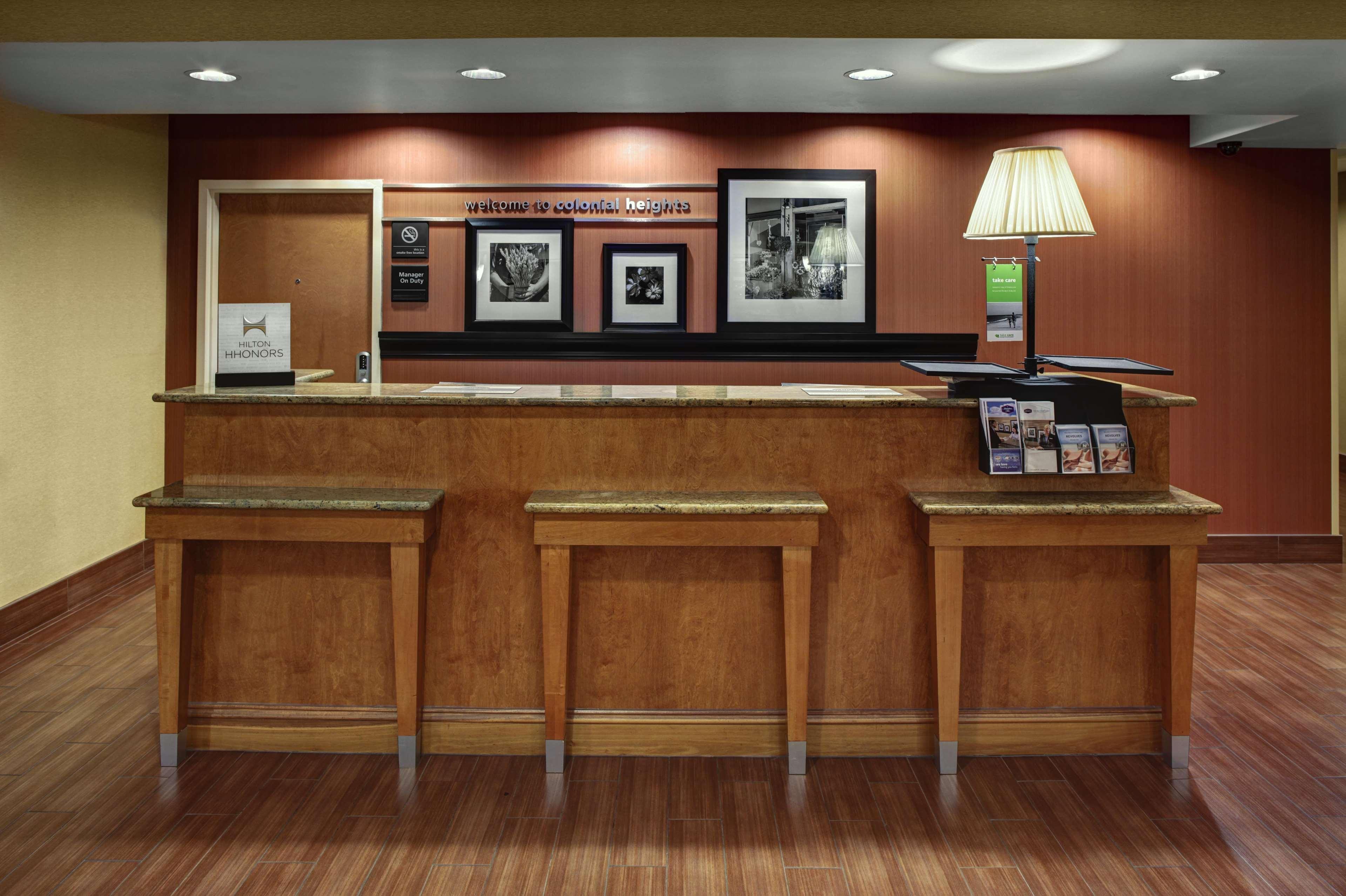 Hampton Inn Petersburg - Southpark Mall Colonial Heights Interieur foto